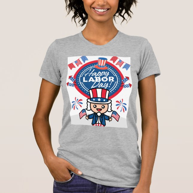 Camiseta Nice labour design  (Frente)