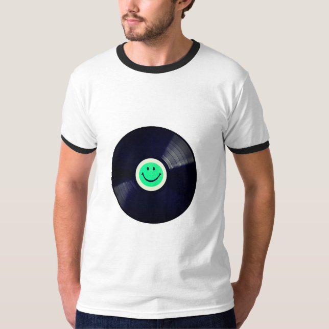 Camiseta Nice neon Happy face – Happiness – smiling face (Frente)