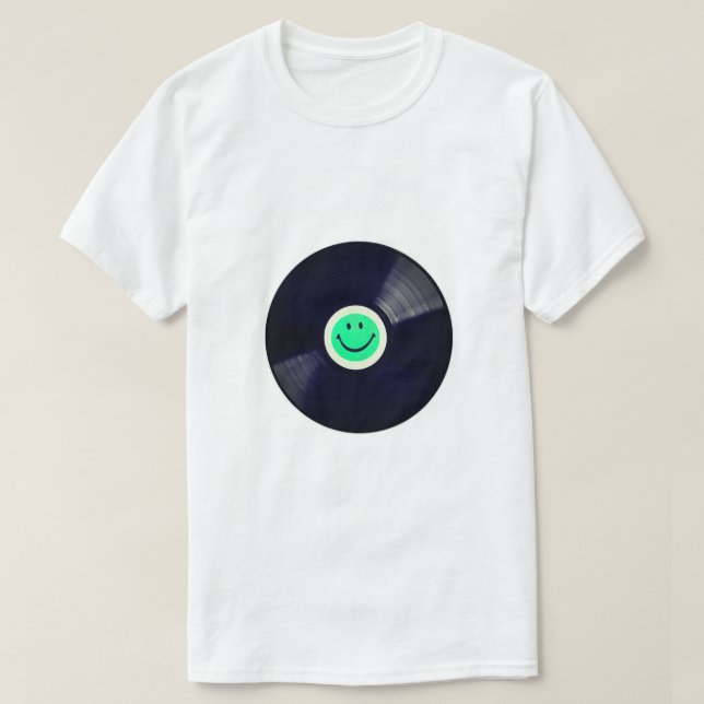 Camiseta Nice neon Happy face – Happiness – smiling face (Frente do Design)