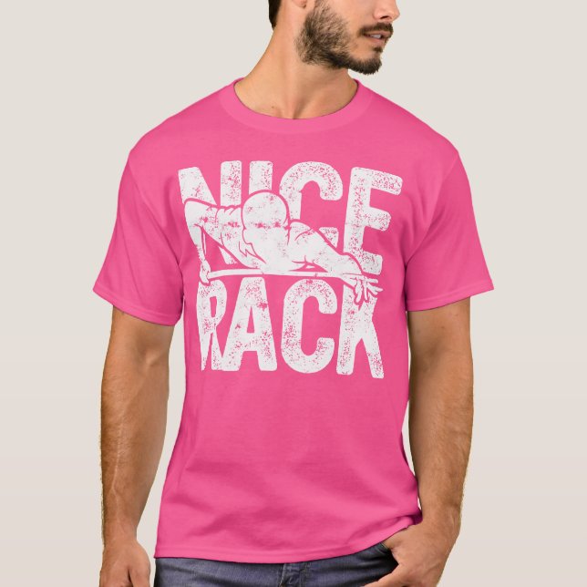 Camiseta Nice Rack Billiard (Frente)