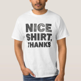Camiseta Nice Shirt thanks