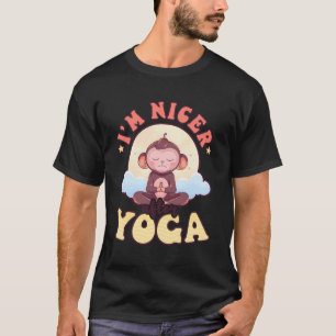 Camiseta Nicer Depois do Design do Yoga