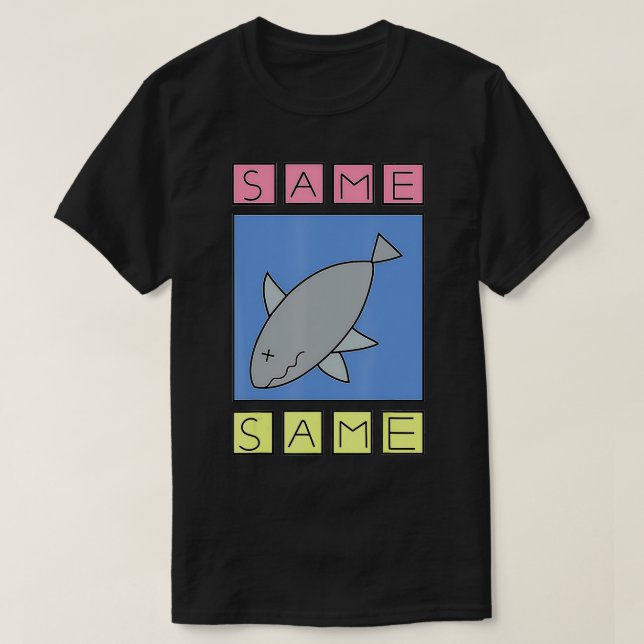 Camiseta nichijou sames  (Frente do Design)