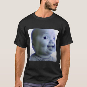 Camiseta Nicho Engraçado Bebê Geração Z Meme Ai Viral Rindo