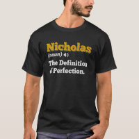 Nicholas Gift Name Personalizado Birthday Name Def