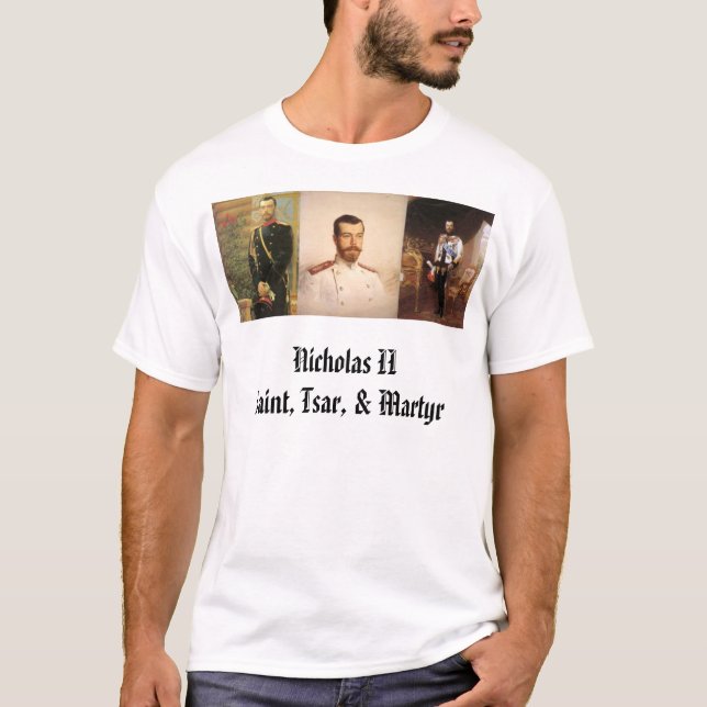 Camiseta Nicholas II (Frente)