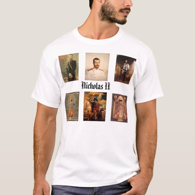 Camiseta Nicholas II (Frente)