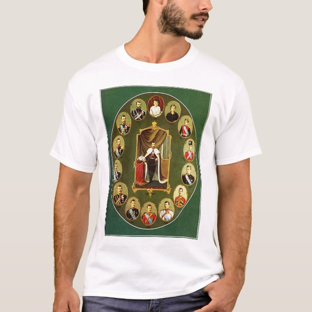Camiseta Nicholas II - Múltiplo (Frente)