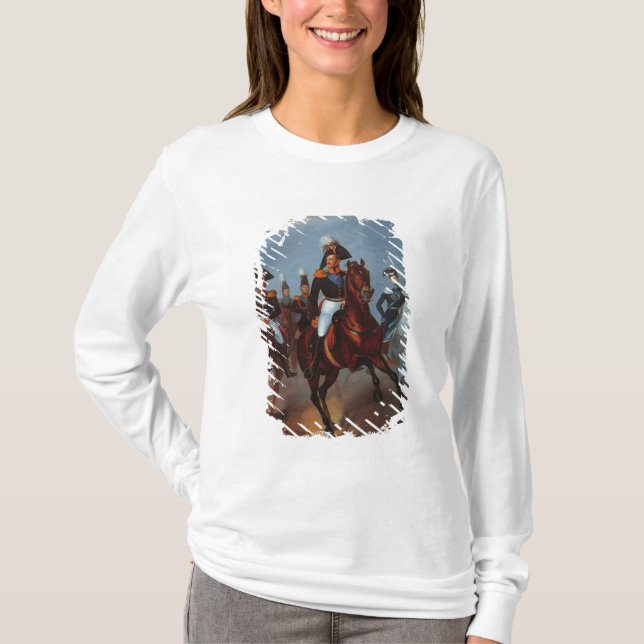 Camiseta Nicholas mim com seus oficiais, 1835 (Frente)