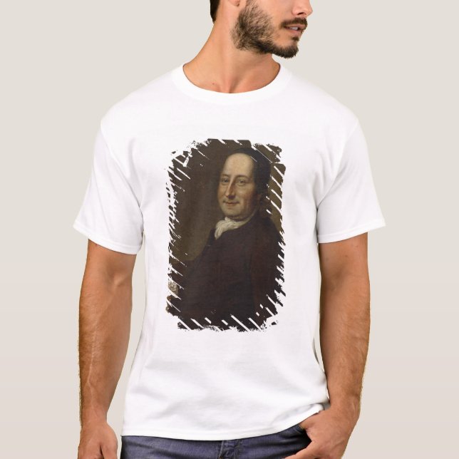 Camiseta Nicholaus Ludwig Contagem von Zinzendorf (Frente)