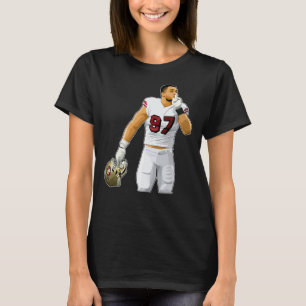 Camiseta Nick Bosa Silencia As Multidões