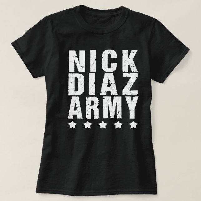 Camiseta NICK DIAZ    ARMYDIAZ BROTHERS Classic T Shirt (Frente do Design)