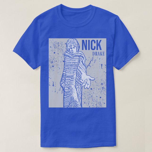 Camiseta Nick Drake Day acabou (Frente do Design)