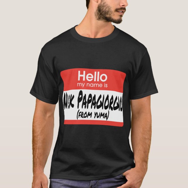 Camiseta Nick Papagiorgio amigo de Yuma (Frente)