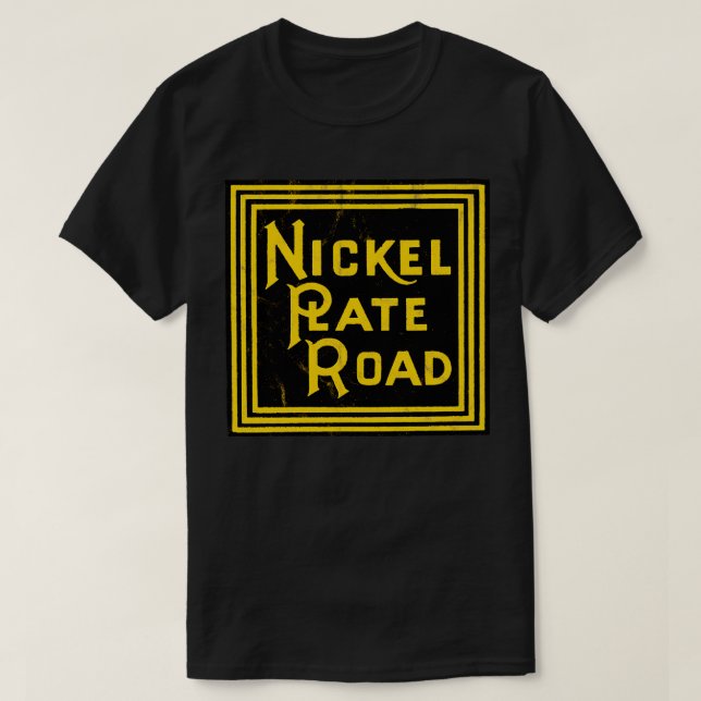 Camiseta Nickel Plate Road Yellow (Frente do Design)