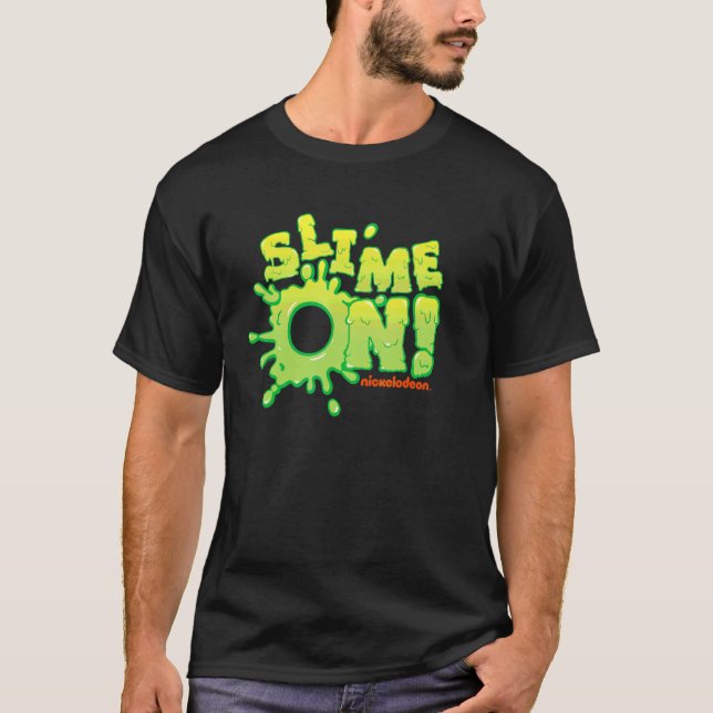 Camiseta Nickelodeon Slime Ligado e Ligado (Frente)