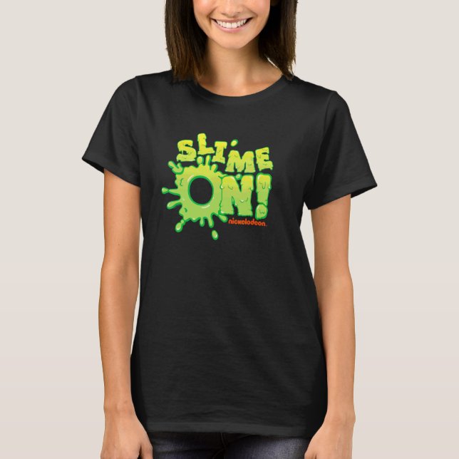 Camiseta Nickelodeon Slime Ligado e Ligado (Frente)