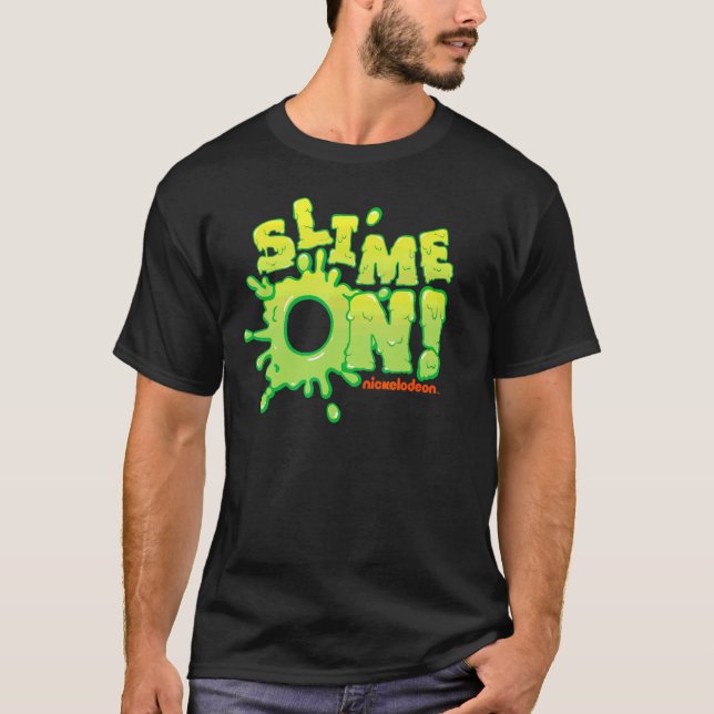 Camiseta Nickelodeon Slime Ligado e Ligado (Frente)