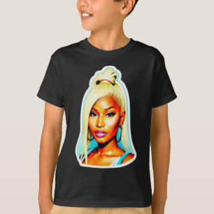 Camiseta Nicki Minaj Sticker