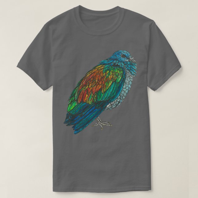 Camiseta Nicobar Pigeon 6 (Frente do Design)