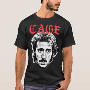 Camiseta Nicolas Cage - Design de Arte com Ventilador Retro