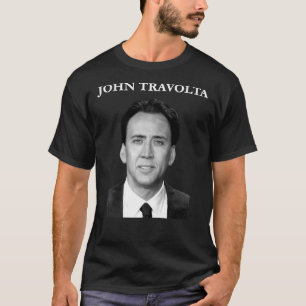 Camiseta Nicolas Cage John Travolta encarando Men&x27;s Wom