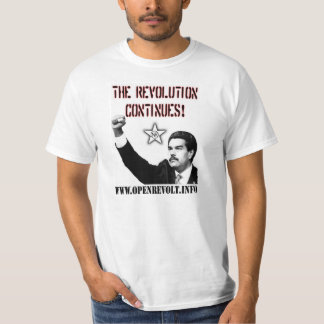 Camiseta Nicolas Maduro: A revolução continua!