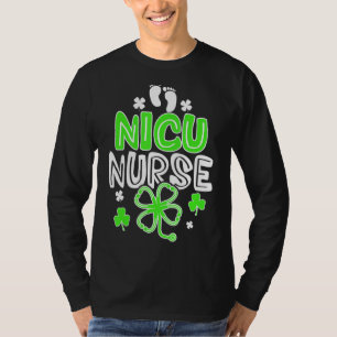Camiseta Nicu Enfermeira Stethoscope Enfermando Ruas Felize