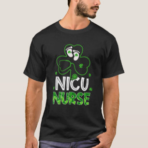 Camiseta NICU Enfermeira Stethoscope Neonatal Leopard Rua P