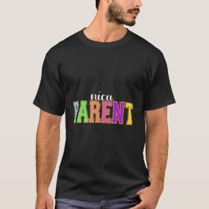 Camiseta Nicu Parent Engraçado De Volta À Apreciação Do Tra