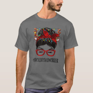 Camiseta Nicu Social Worker Vida Mulher de Natal Mensagem B