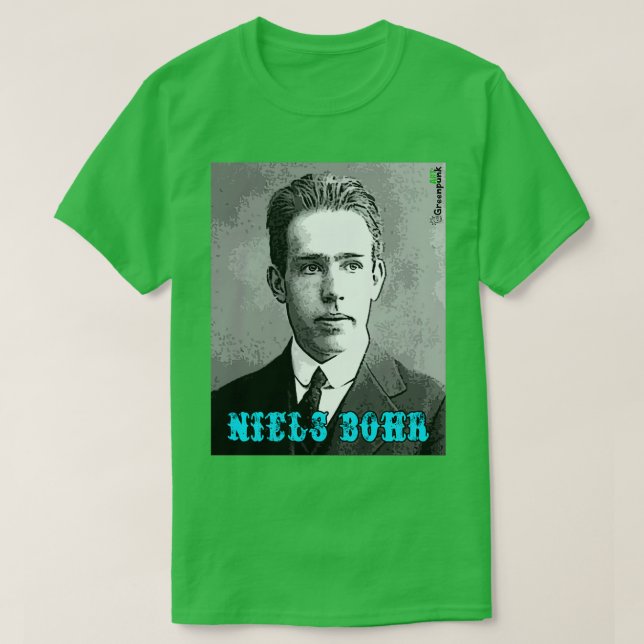 Camiseta Niels Bohr (Frente do Design)