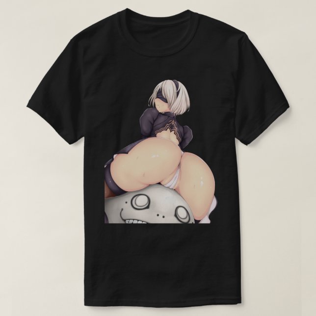 Camiseta Nier Automata 2B (Frente do Design)