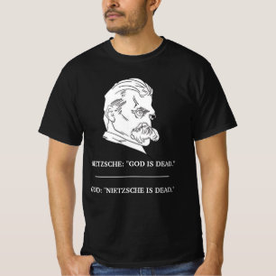 Camiseta NIETZSCHE "Deus está Morto"