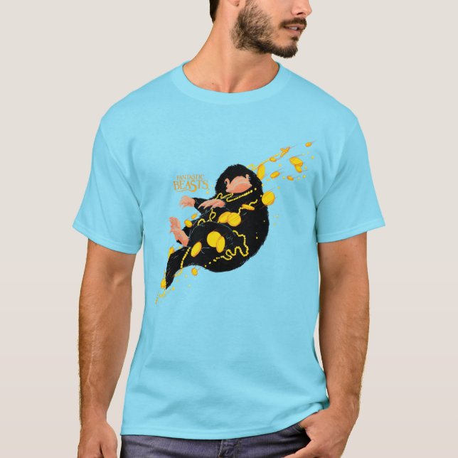 Camiseta Niffler Floating With Gold (Frente)