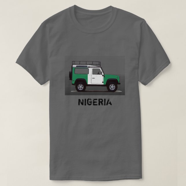 CAMISETA NIGÉRIA (Frente do Design)