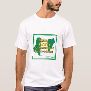 Camiseta NIGÉRIA 60º ANIVERSÁRIO  Bandeira da Nigéria