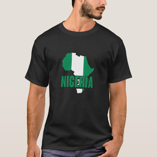 Camiseta Nigeria African Pride and Heritage  1 (Frente)