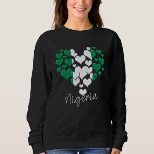 Camiseta Nigéria Bandeira Nigéria África Orgulhosa