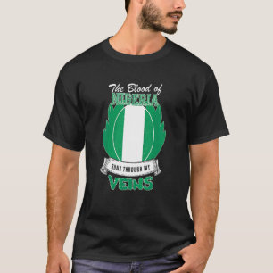 Camiseta Nigéria Em Minhas Veias