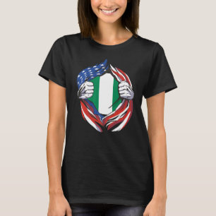 Camiseta Nigéria Flag American Orud (Orgulho Americano do M