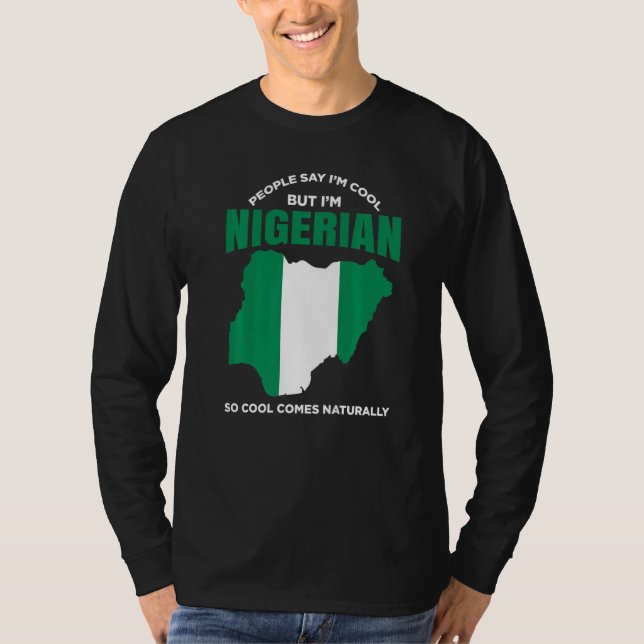 Camiseta Nigeria Pride Nigerian African American Nigerian R (Frente)