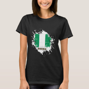Camiseta Nigéria Splash