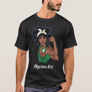 Camiseta Nigerian Girl Nigéria