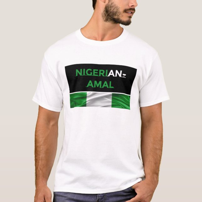 Camiseta Nigeriano-Amal Men (Frente)
