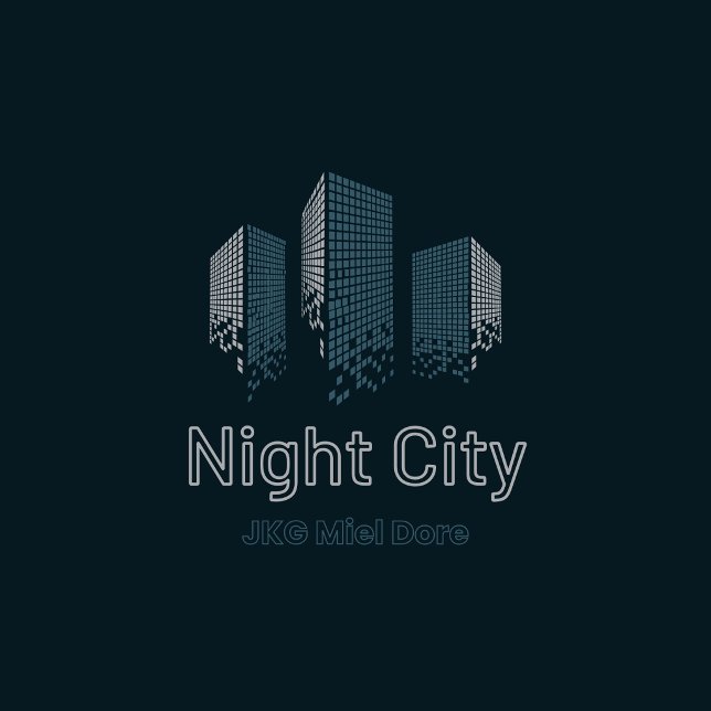 Camiseta Night City  JKG Miel Doré (Criador carregado)