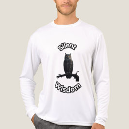 Camiseta  **Night Forest Owl – Realistic Nocturnal Owl Illu