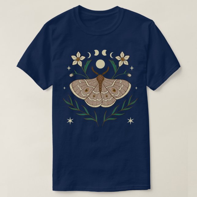 Camiseta Night Moth creepy250 (Frente do Design)