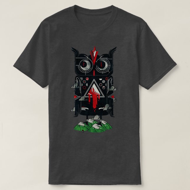 Camiseta Night Owl (Frente do Design)
