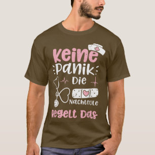Camiseta Night Owl Keine Panik Die Nachteule Regelt DasNurs